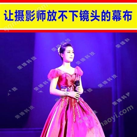 舞台幕布设计 制作 施工 荣锋科技提供一站式定做舞台幕布