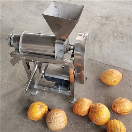 不锈钢葡萄柠檬螺旋榨汁机 柑橘黄瓜荔枝椰子肉工业压榨机