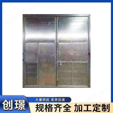 变压器室大门 钢制机房配电房用 变压器门 百叶通风效果好 可定制