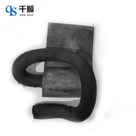 P43P50P60千顺 厂家加工 挡板弹条 铁路挡板弾条扣件 蝴蝶型弾条 矿弾条配件加工