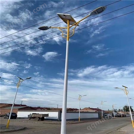 路灯工厂 6米太阳能户外道路灯 新农村照明光伏路灯